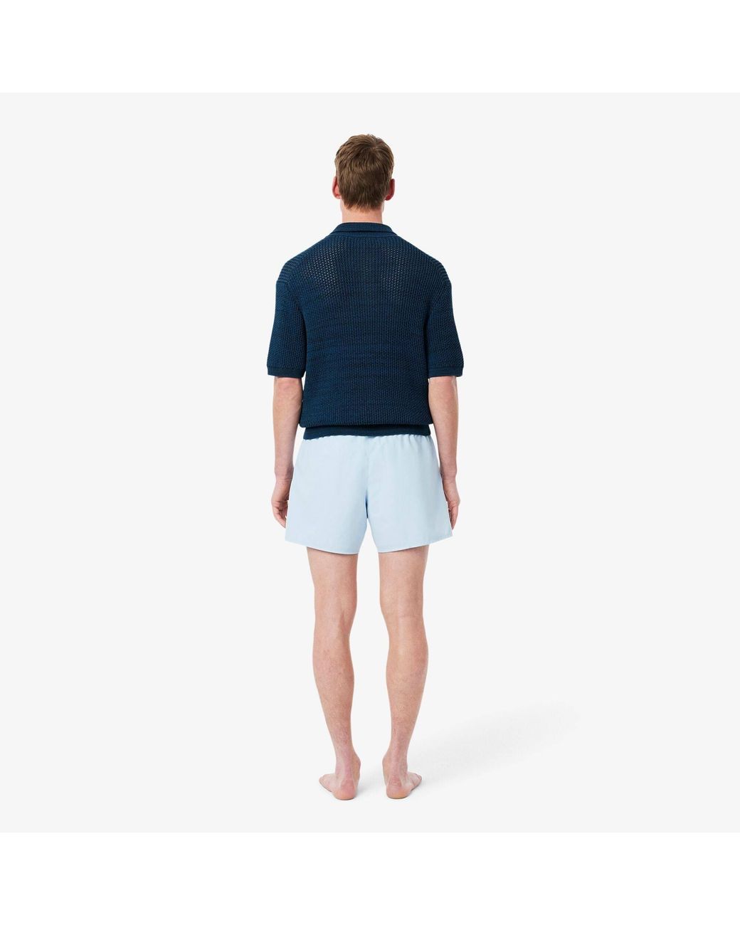 Lacoste Blue Taff Swim Shorts for men