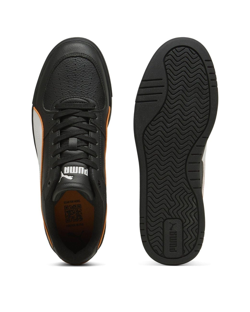 PUMA Black Caven Iii Mclaren Court Trainers for men