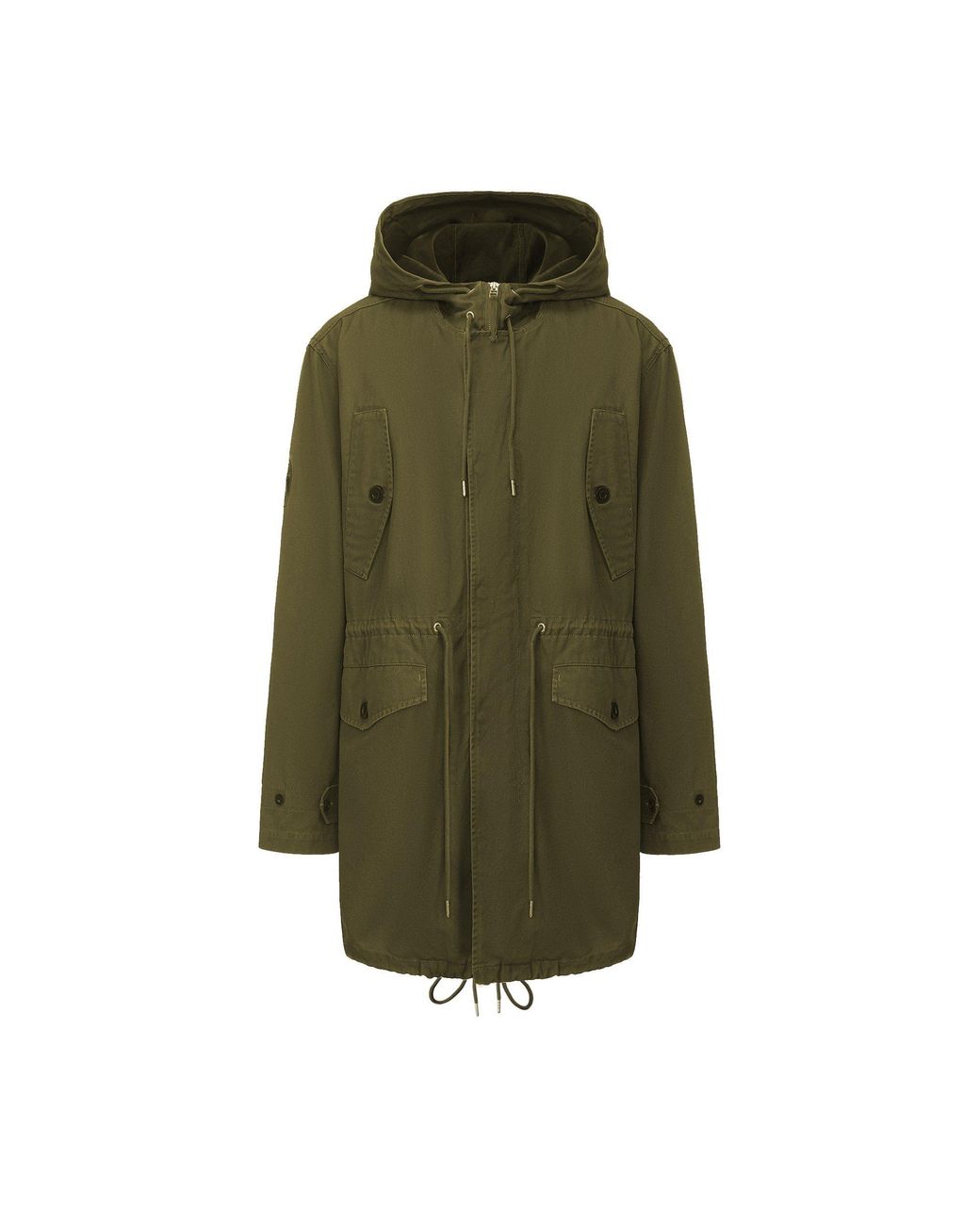 Pretty Green Green Cassette Parka for men