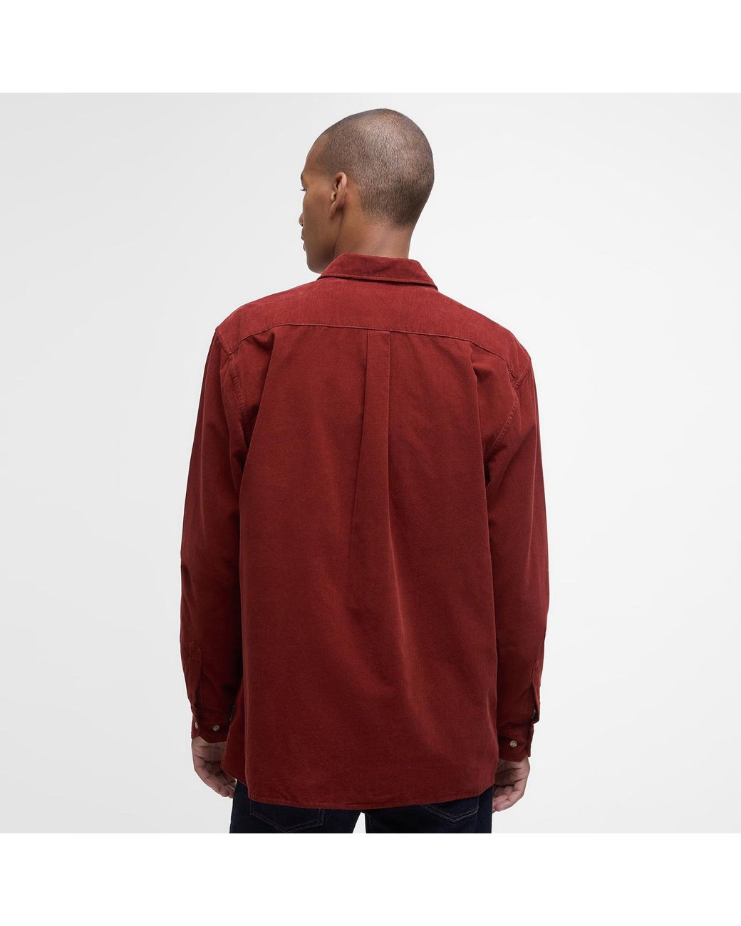 Barbour Red Haltcliff Shirt for men