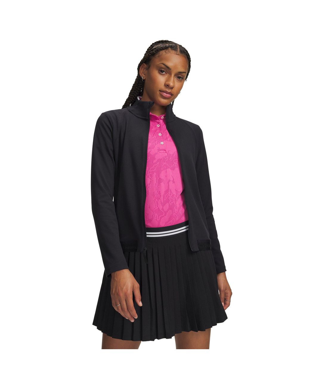 Under Armour Black Drive Full Zip Layer Jumper