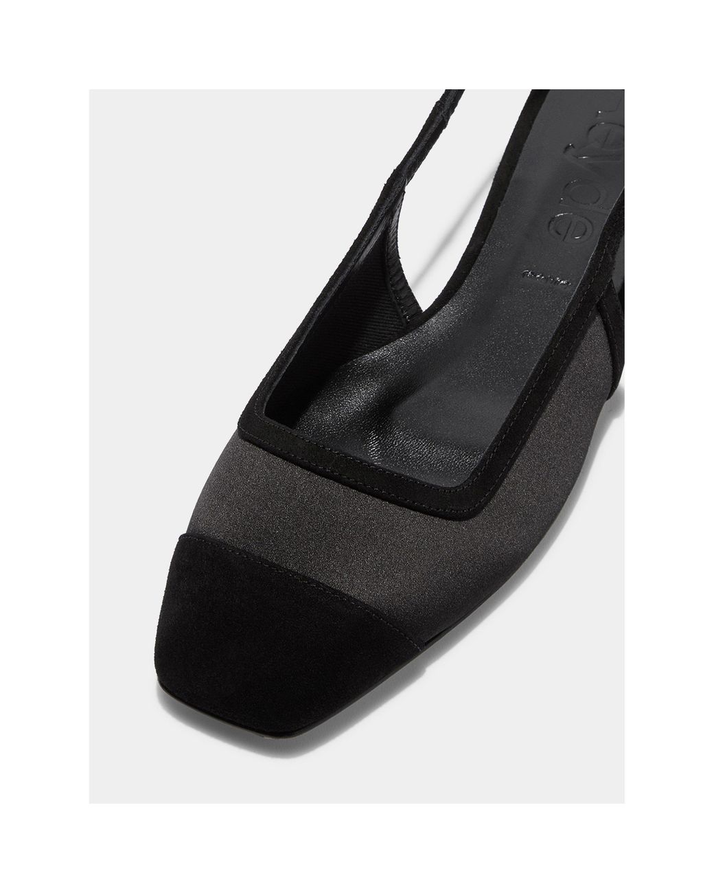 Aeyde White Geraldine Leather Ballet Pumps