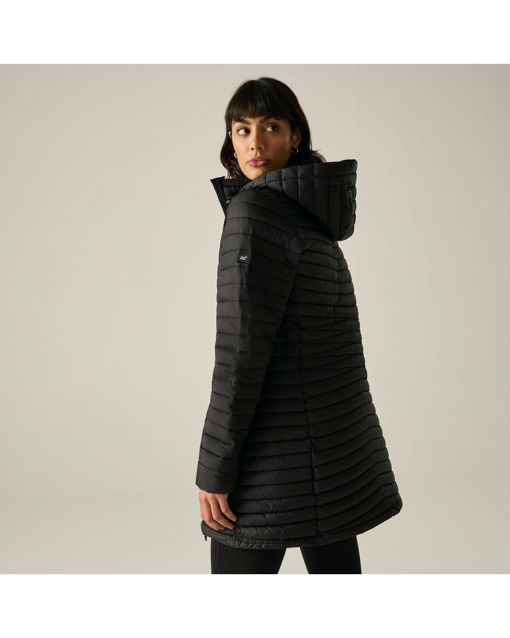 Regatta Black Selenar Longline Insulated Jacket