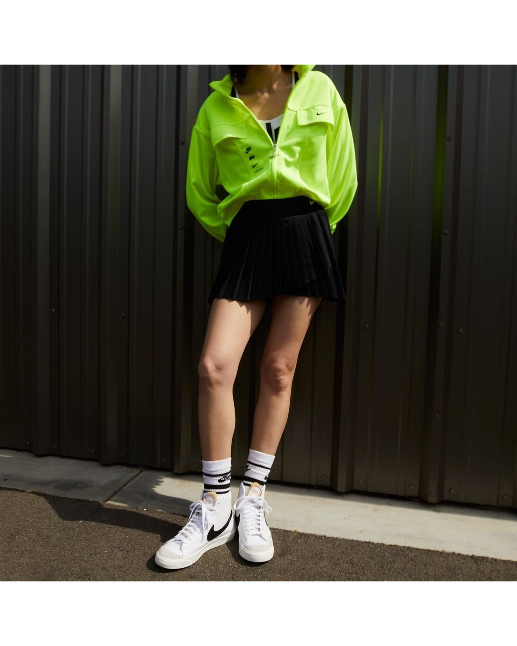 Nike White Blazer Mid 77 Hi Top Trainers