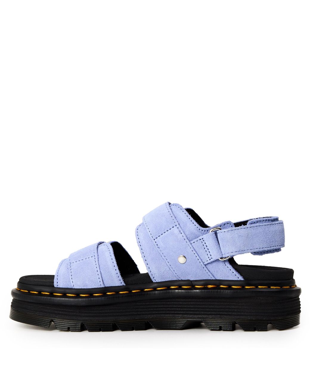 Dr. Martens Blue Zebzag Sandals