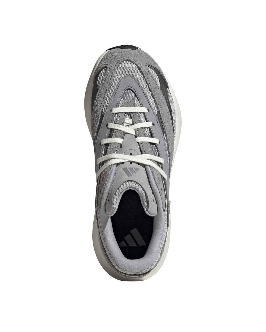Adidas Gray Lightblaze Road Running Shoes for men