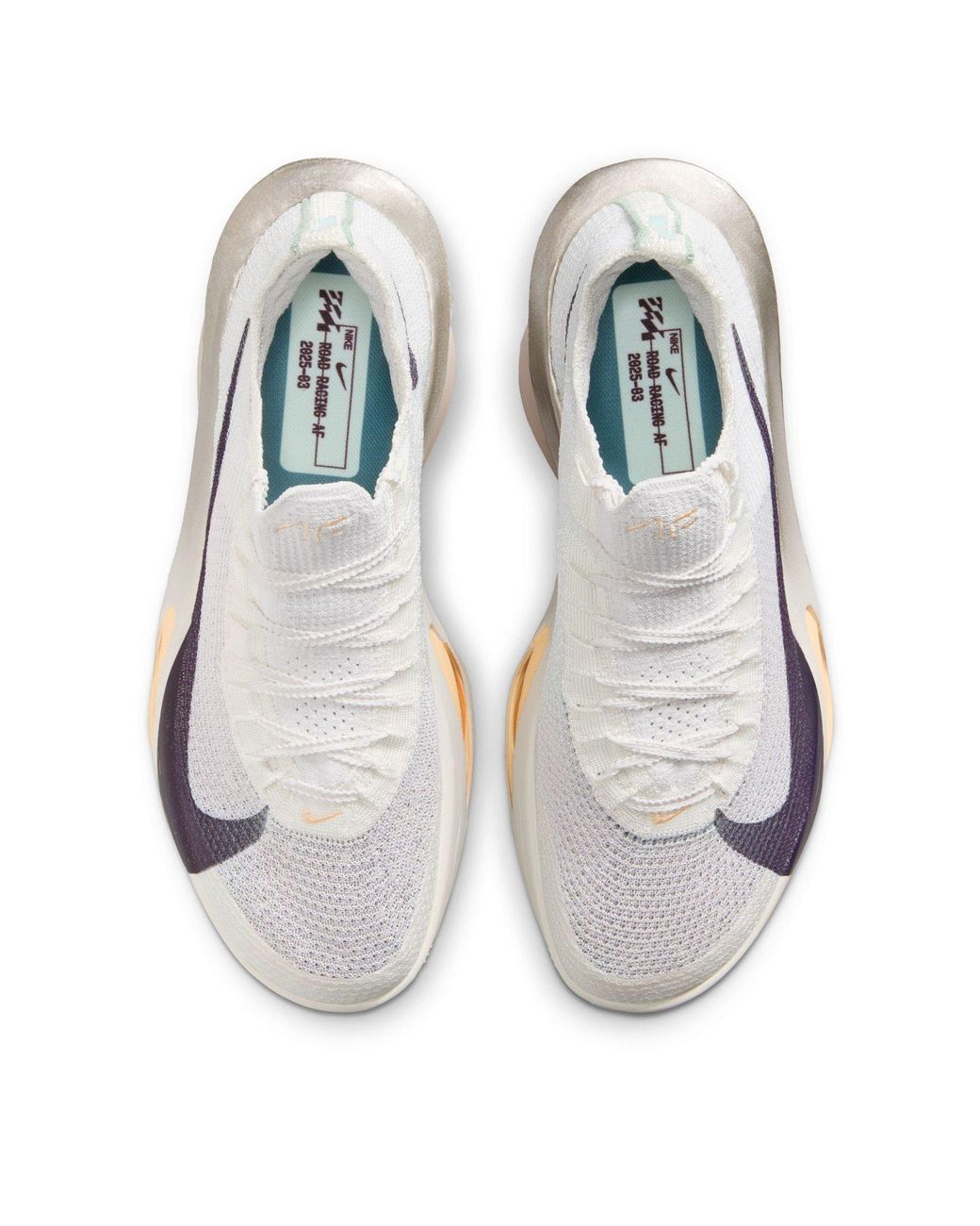 Nike White Zoomx Alphafly 3 Running Shoes for men