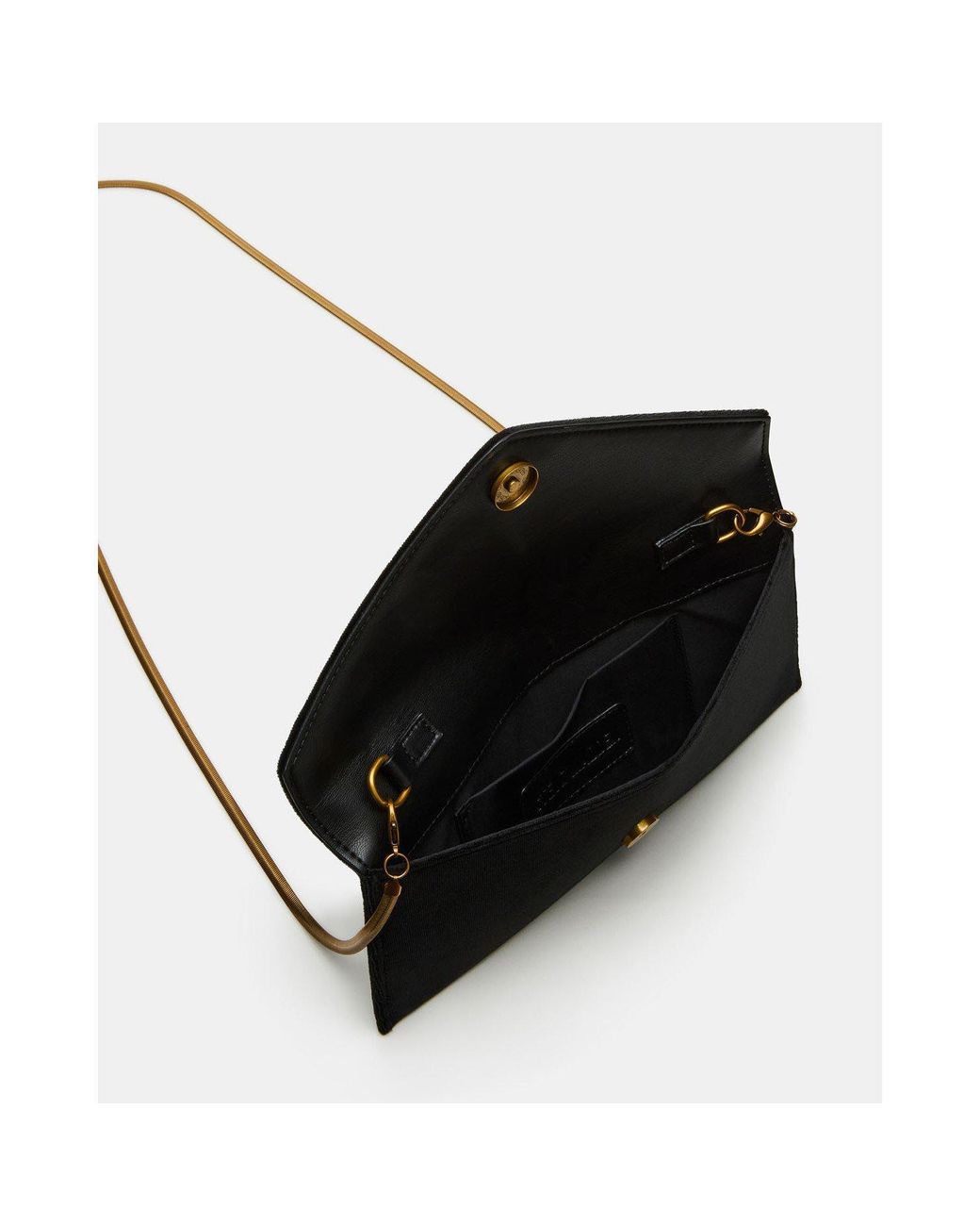 Steve Madden Black Bsmooth Clutch Bag