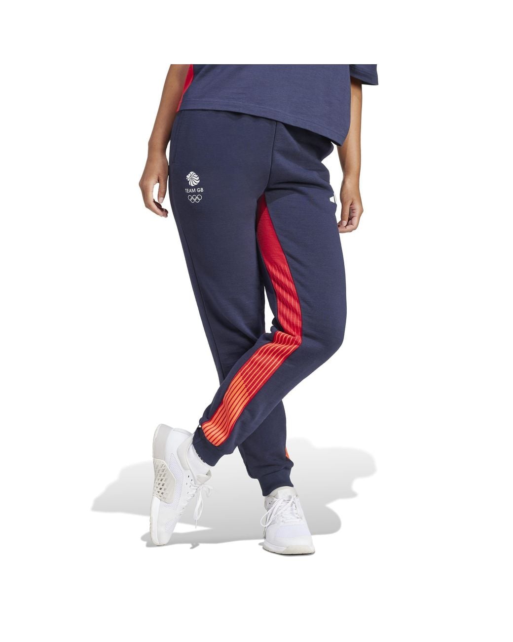 Adidas Blue Team Gb Dance Cargo Joggers