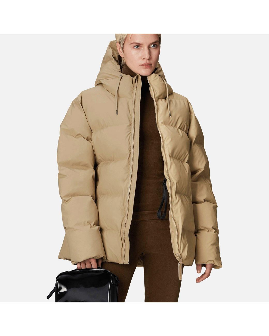 Rains Natural Alta Puffer Jacket