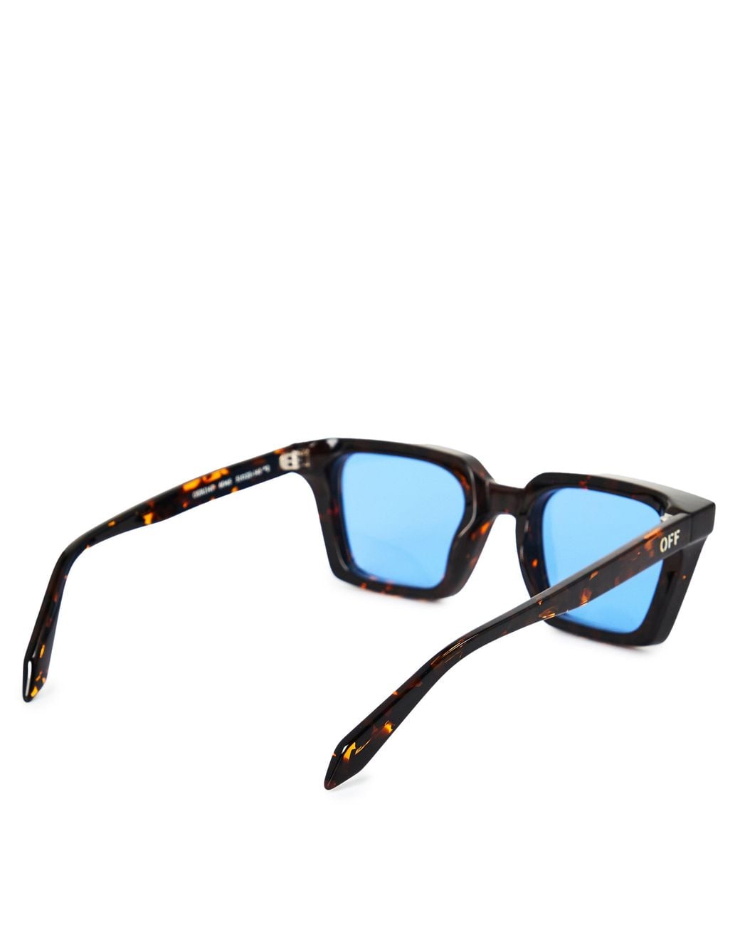 Off-White c/o Virgil Abloh Blue Reno Rectangle Sunglasses for men