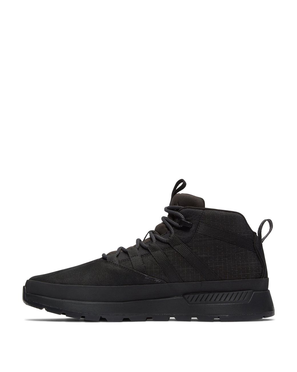 Timberland Black Tb Euro Trekker Low Lace-Up Shoes for men
