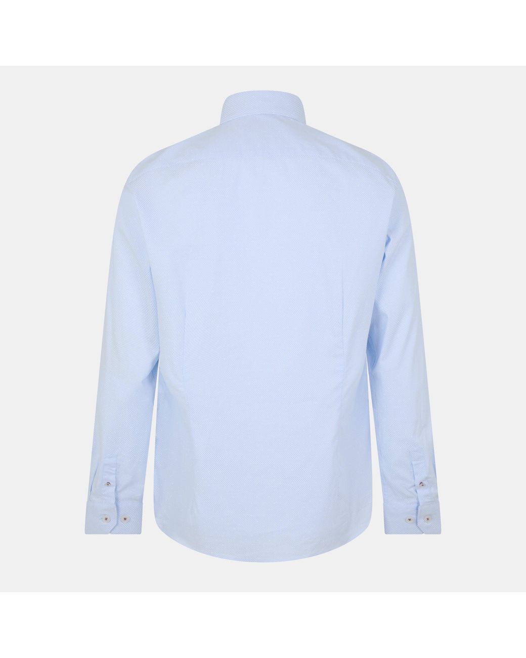Ted Baker Blue Hart Diamond Dot Slim Shirt for men