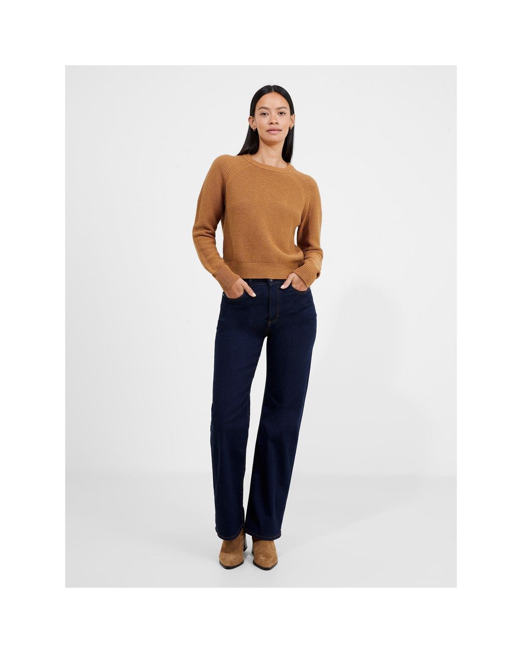 French Connection Brown Lily Mozart Jumper