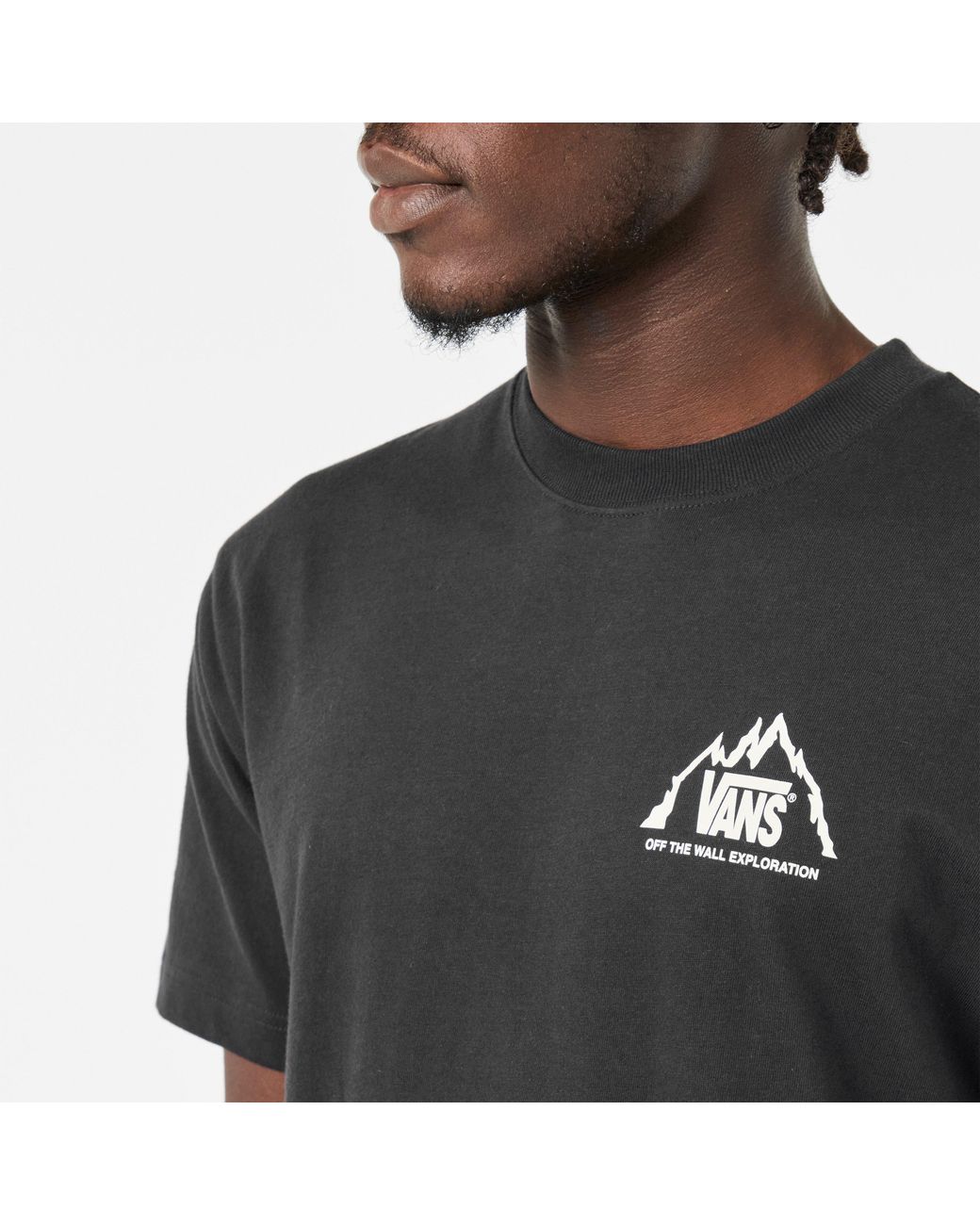 Vans Black Mte Crestline T-Shirt for men