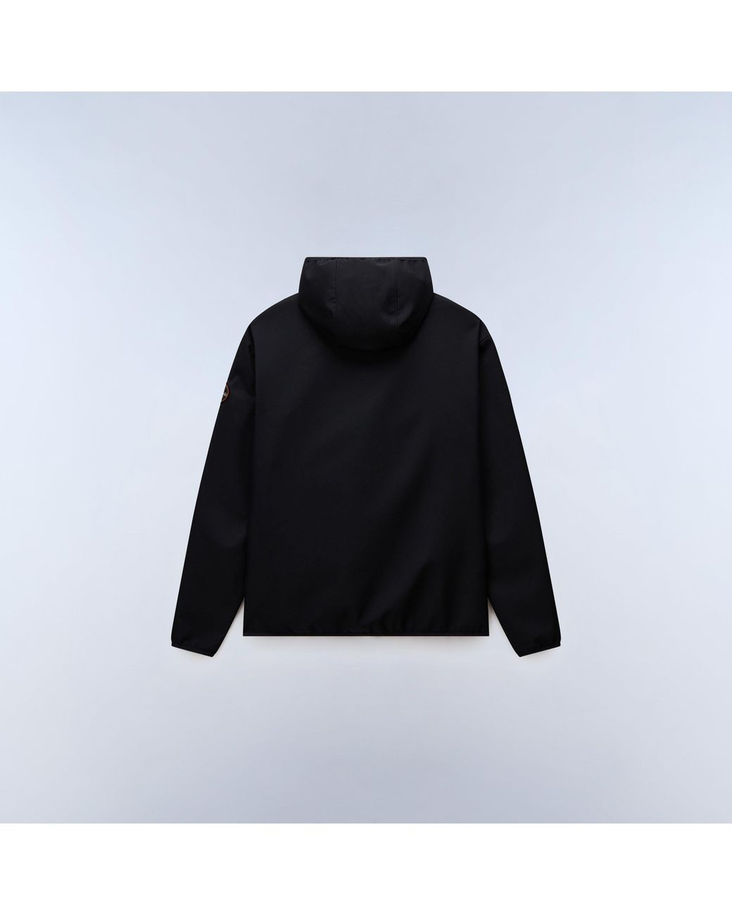 Napapijri Black Napa Biois Zip Ventilation Rain Anorak for men