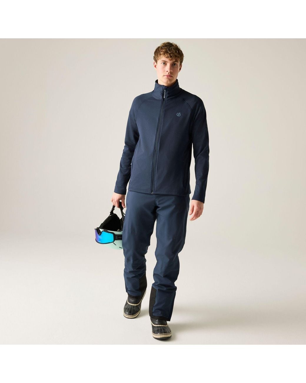 Dare 2b Blue Fuse Up Full Zip Midlayer for men