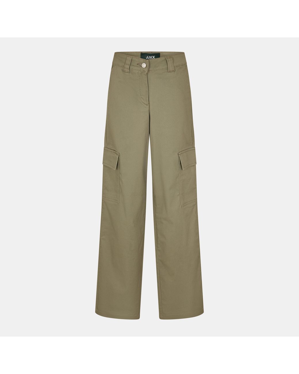 JJXX Green Straight Cargo Trouser