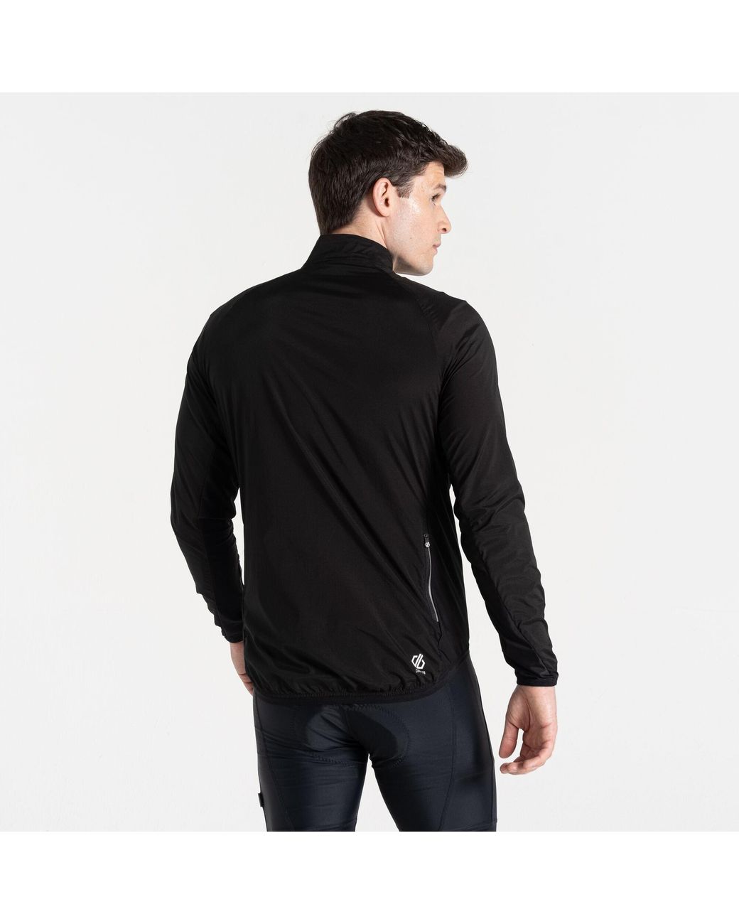 Dare 2b Black Aep Exemplary Lightweight Windshell Jacket for men