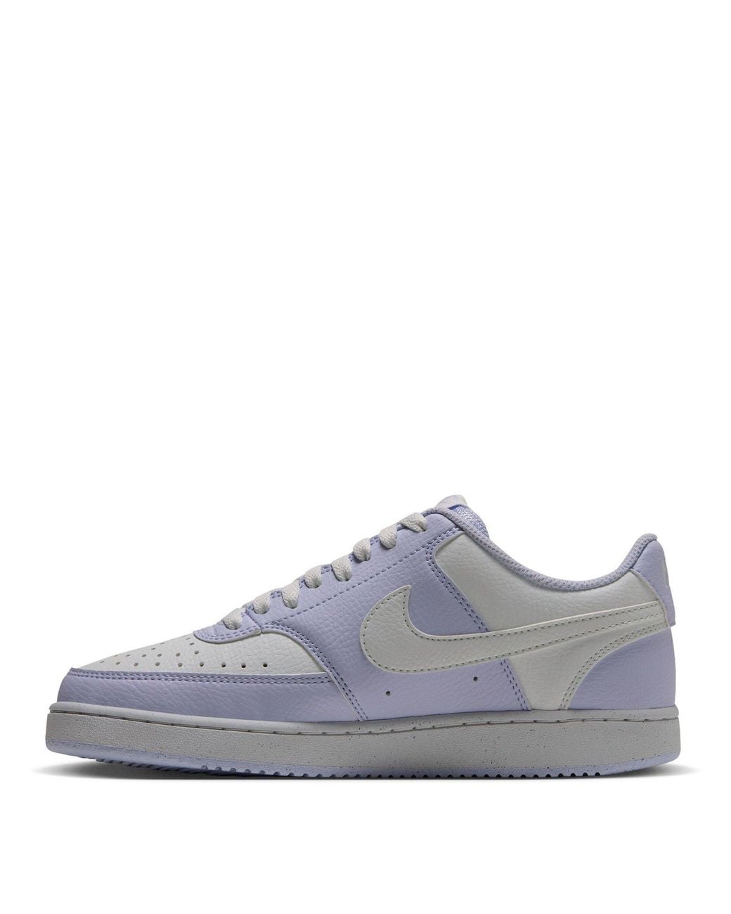 Nike Gray Court Vision Low Next Nature Trainers