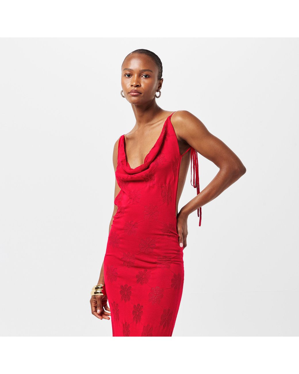 Asta Resort Red Klara Long Maxi Dress