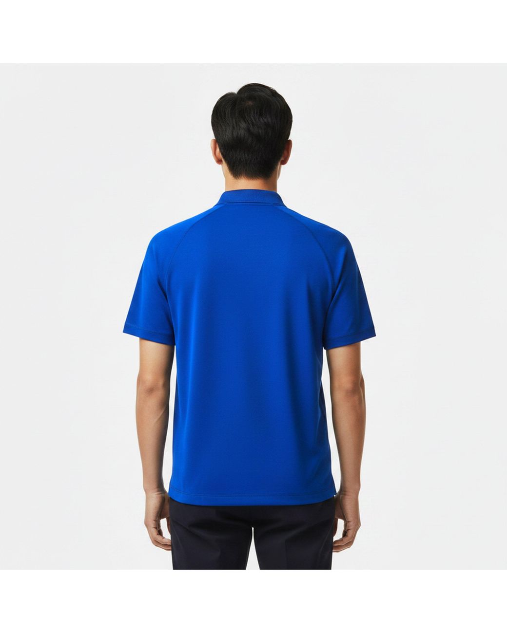 Lacoste Blue Short Sleeve Performance Polo Shirt for men