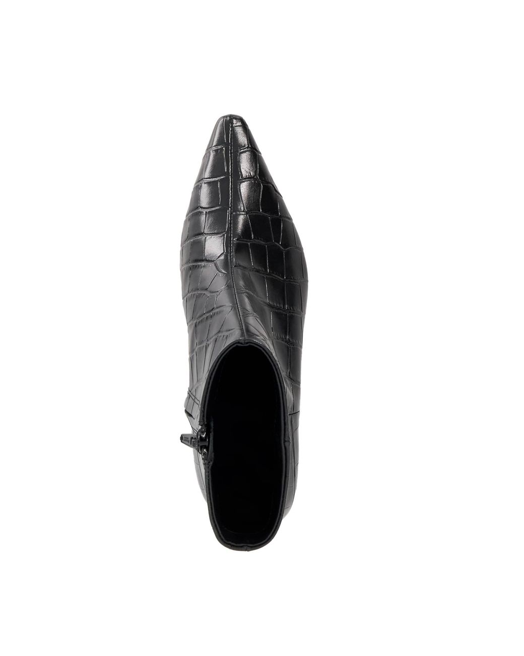 Dune Black Odore Ankle Heeled Boots