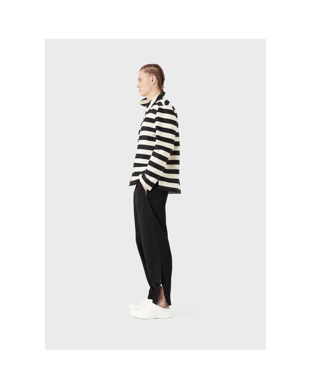 Emporio Armani Black Overshirt for men