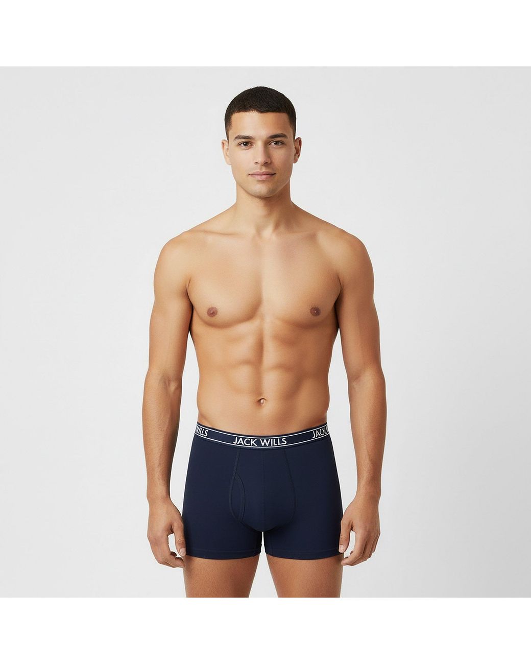 Jack Wills Blue Jw Daundley Boxers 3 Pack for men