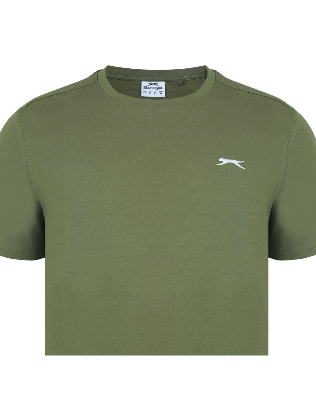 Slazenger 1881 Green Plain T-Shirt for men