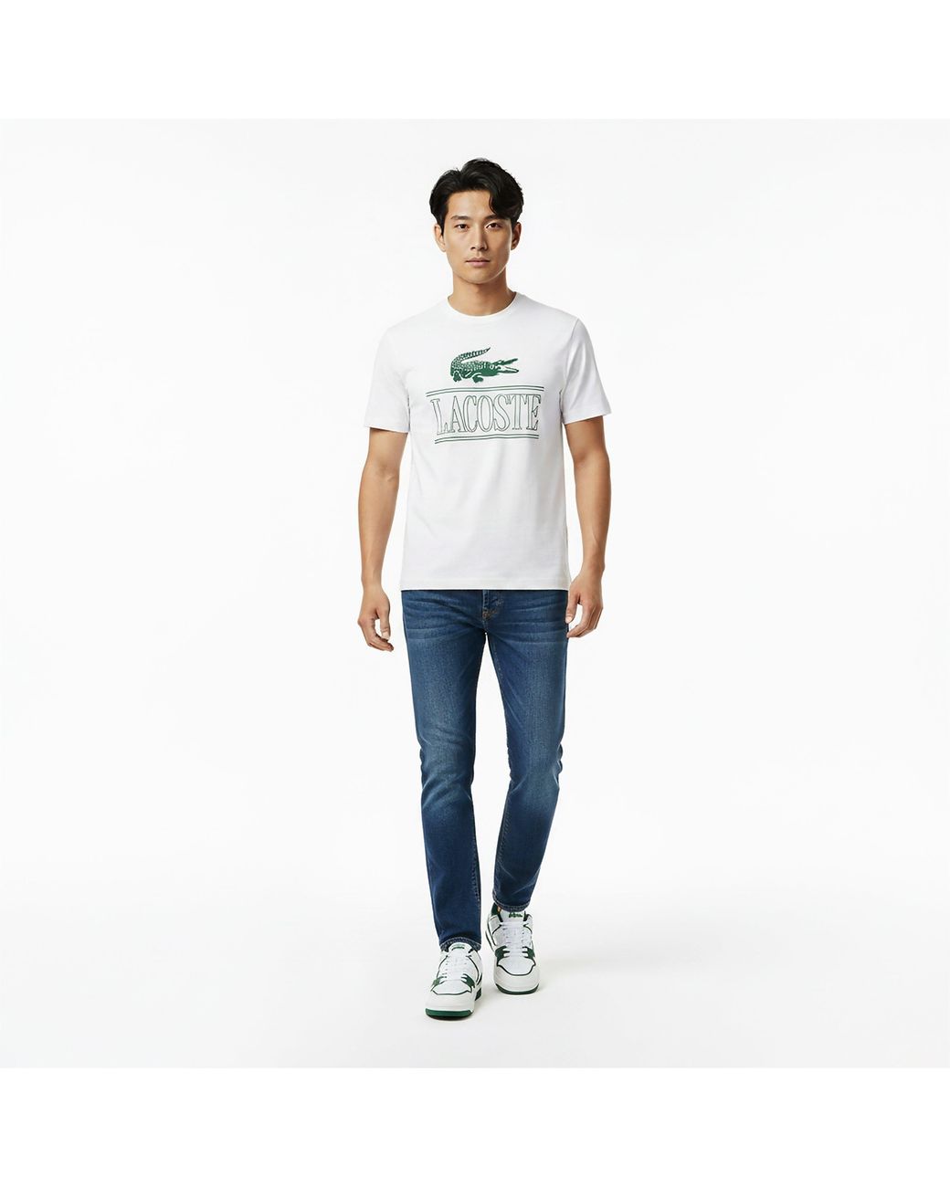 Lacoste Green Low-Top Trainers for men