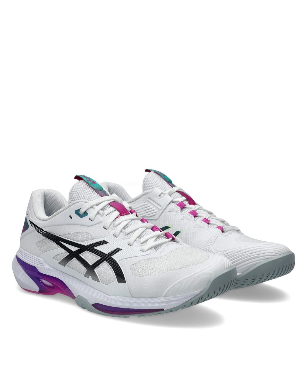 Asics White Solution Speed Ff 4 Clay for men