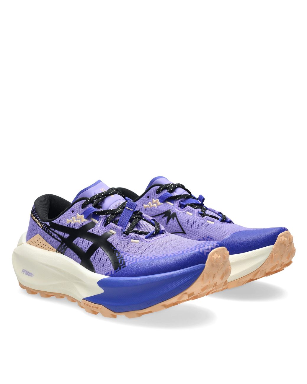 Asics Blue Trabuco Max Off-Road Trail Running Shoes