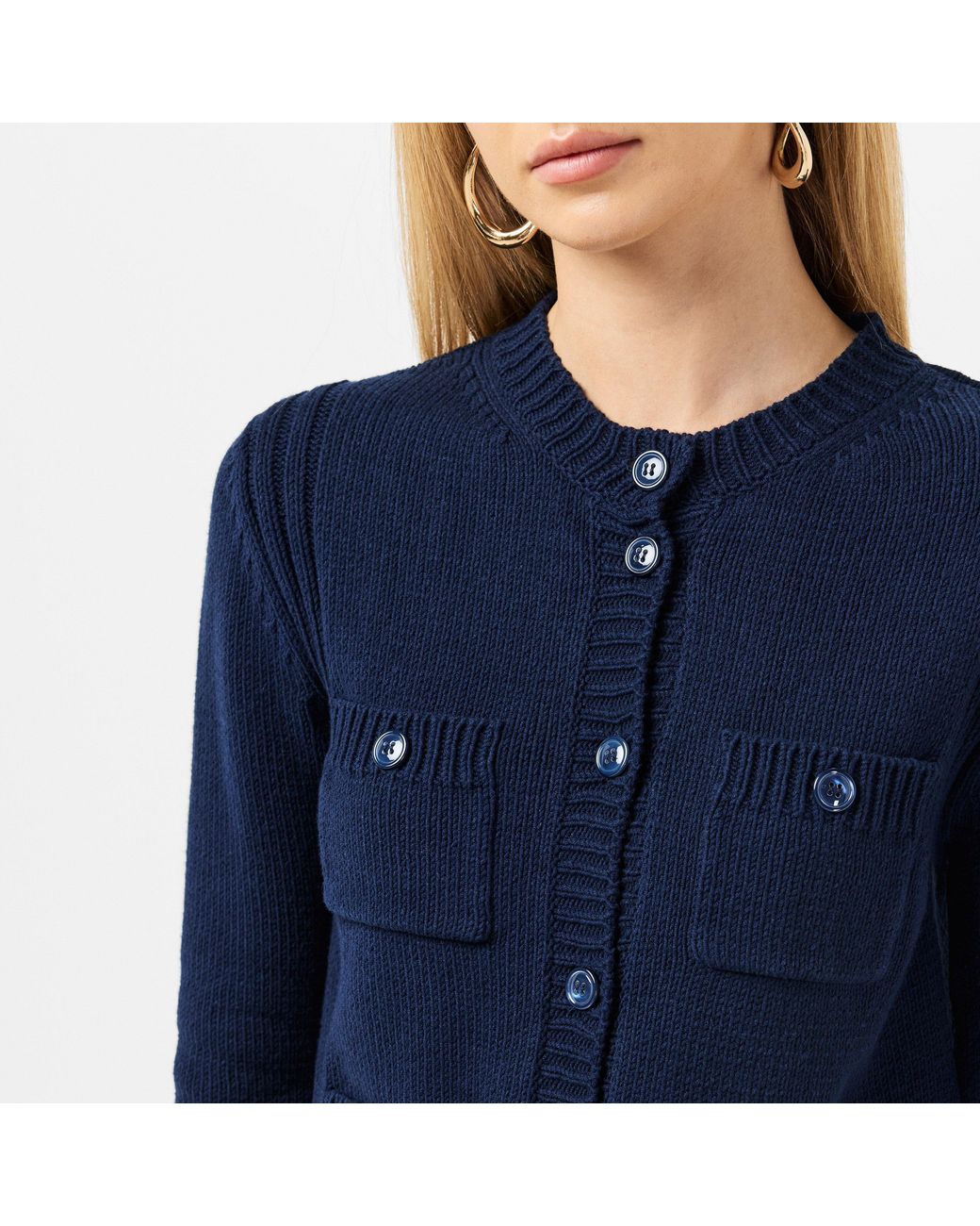 Weekend by Maxmara Blue Cardigan