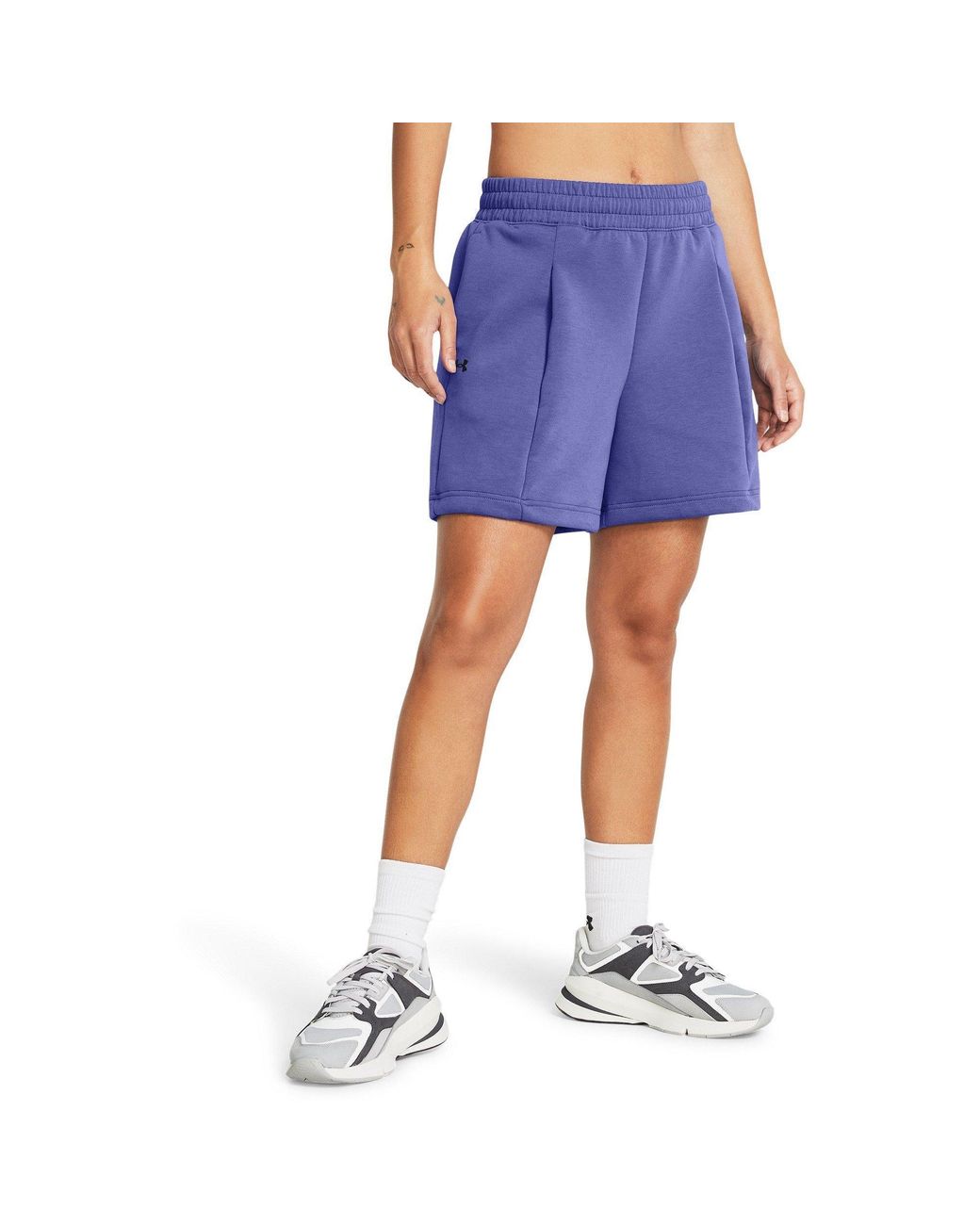 Under Armour Blue Fleece Performance Gym Shorts
