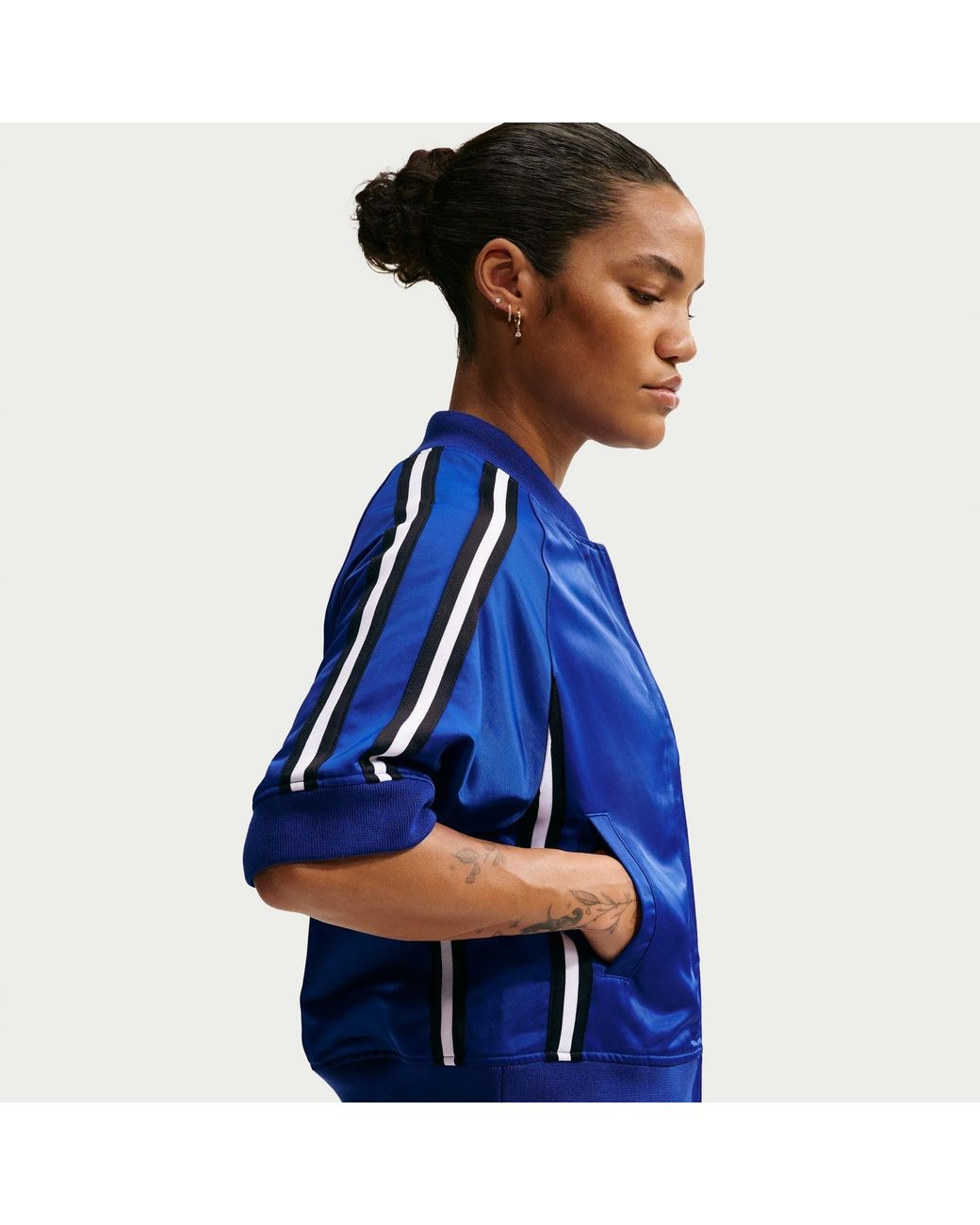 Nike Blue Court Slam Tennis Jacket
