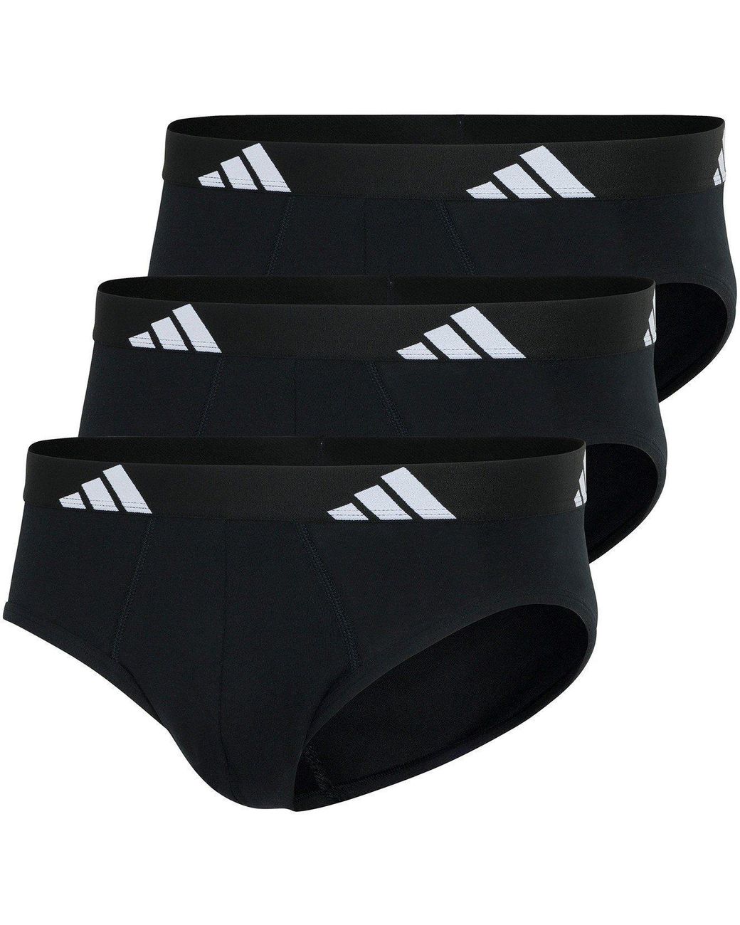 Adidas Black Brief 3Pk for men