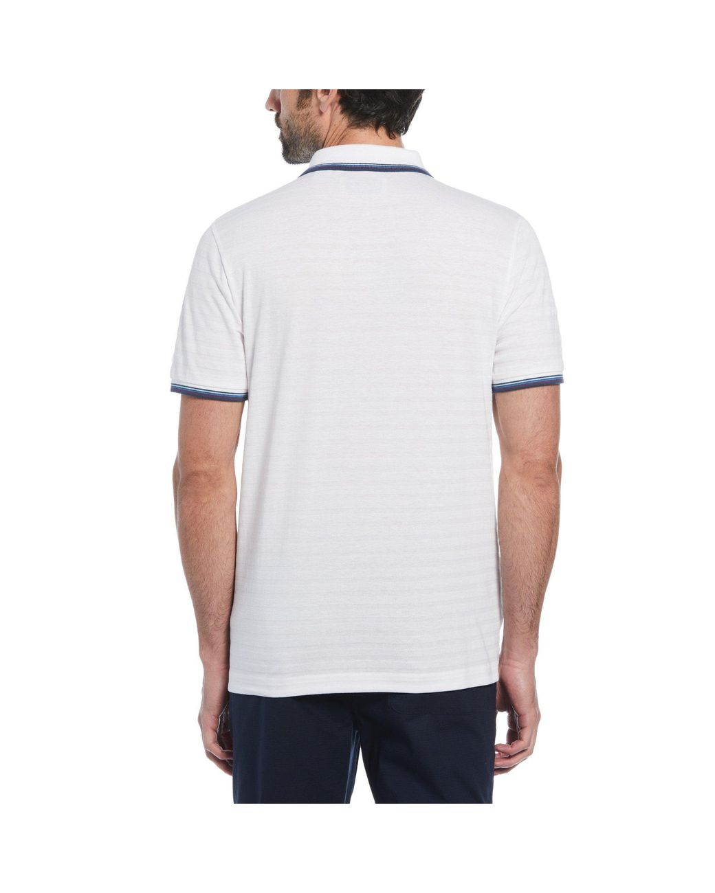 Original Penguin White Regular Fit Solid Shirt for men
