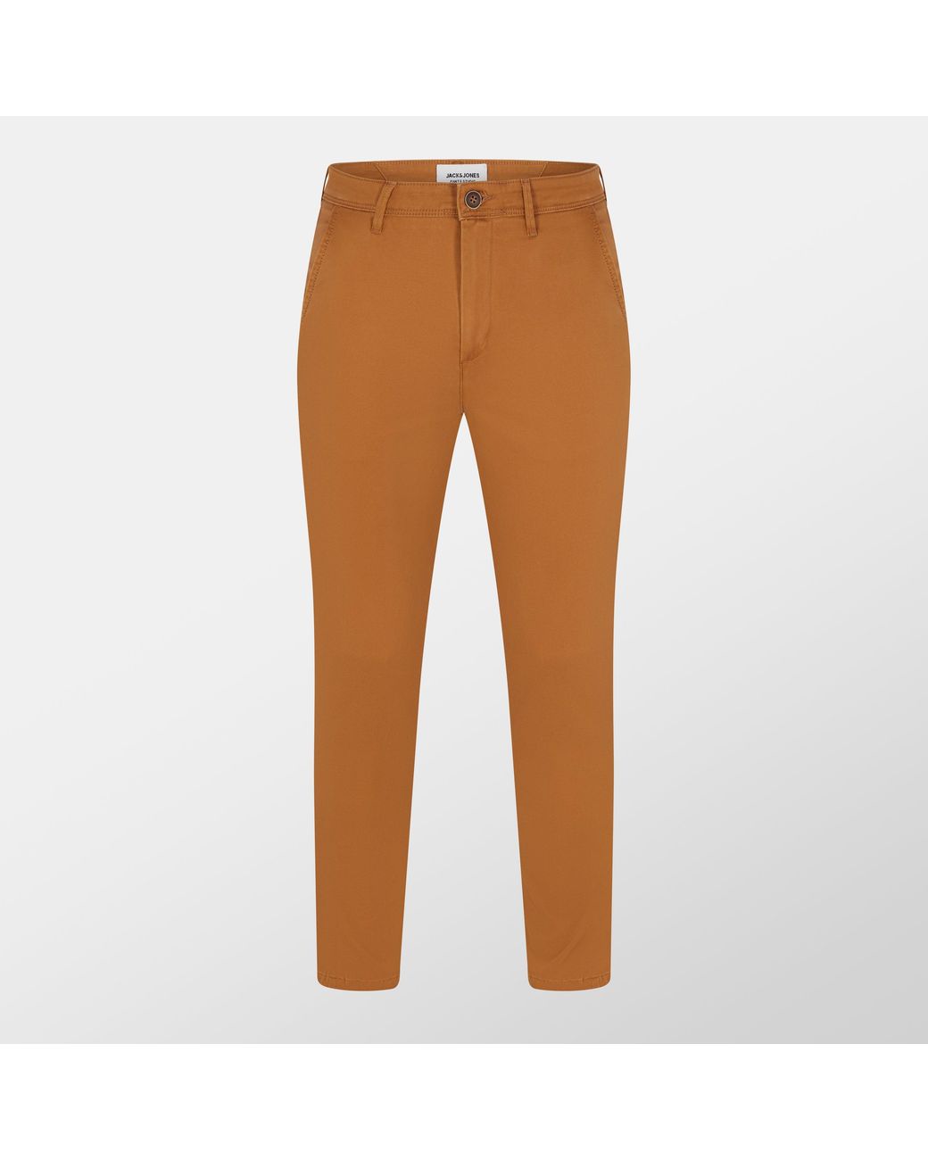 Jack & Jones Brown Marco Bowie Chinos for men