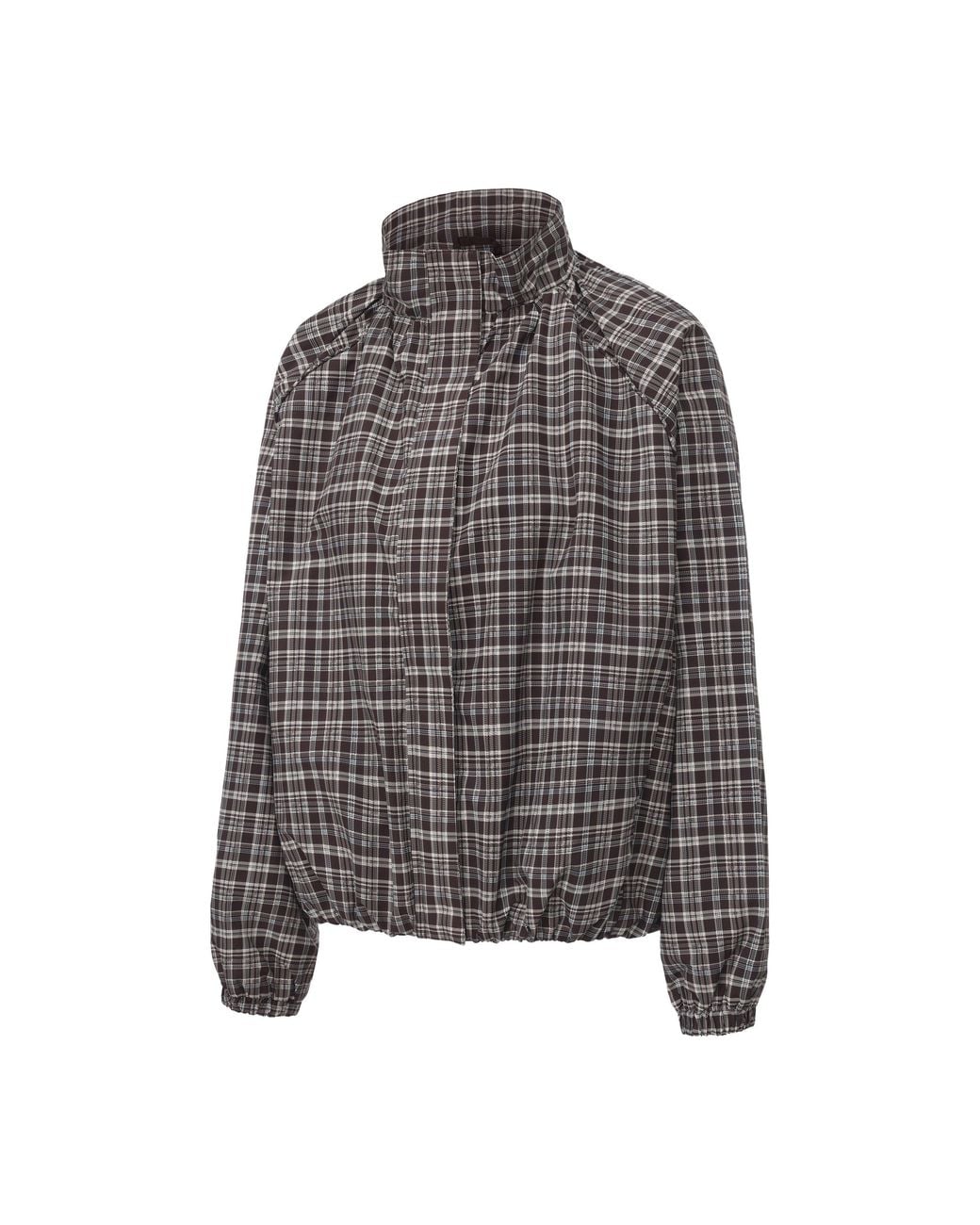 Miso Gray Zip-Up Jacket