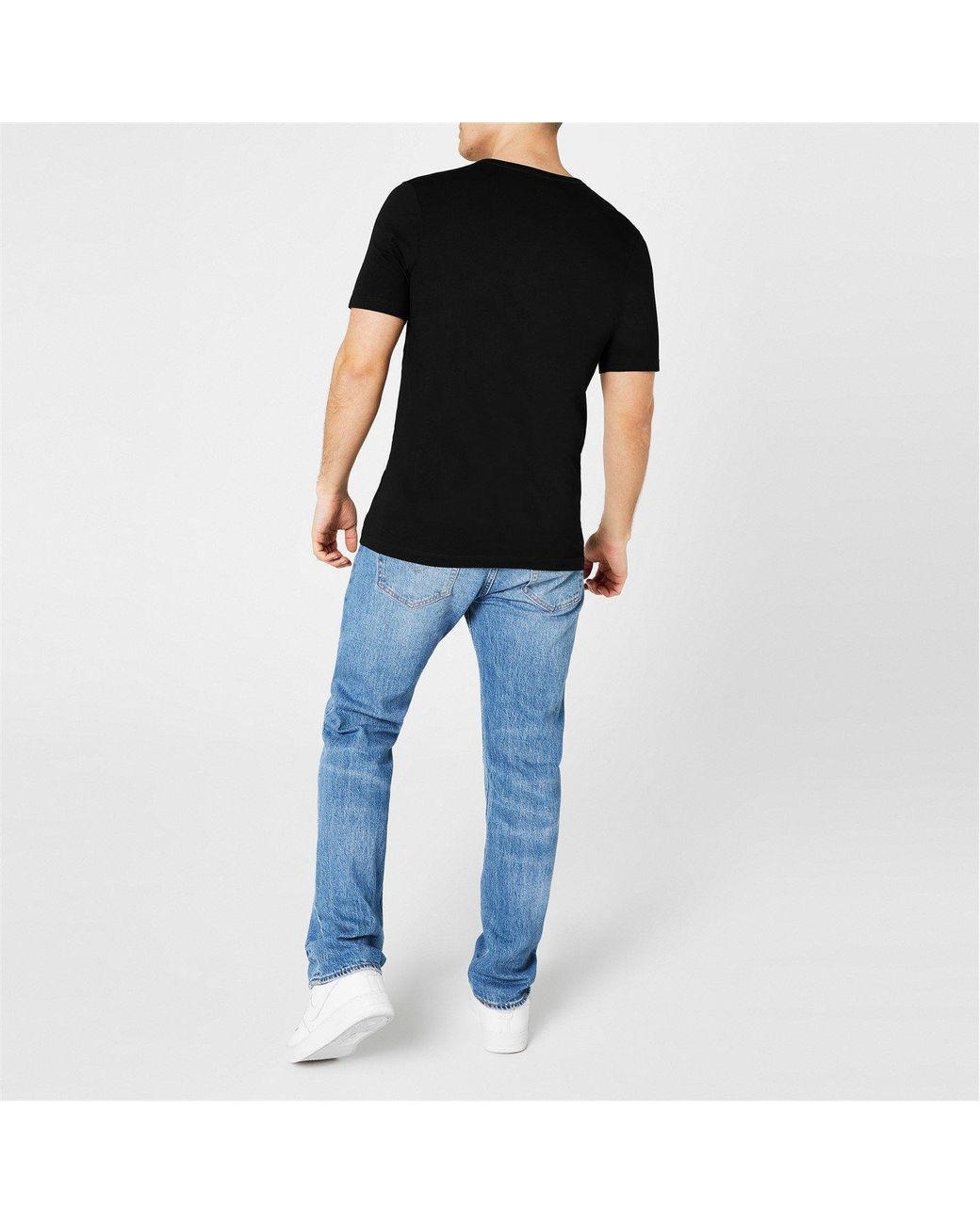 Boss Black Bodywear 3 Pack Premium Cotton T-Shirts for men