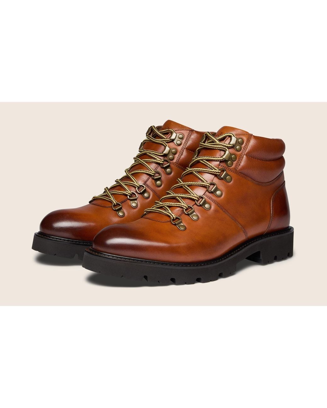 Oliver Sweeney Brown Harston Hiker Boots for men