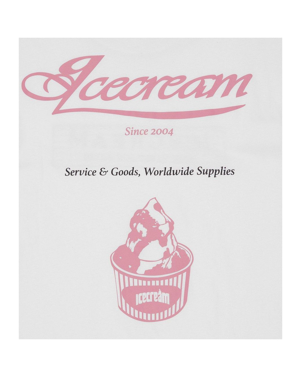 ICECREAM White T-Shirt for men
