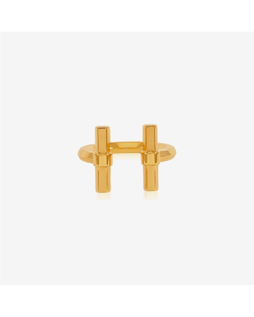 Rachel Jackson Metallic Adjustable T-Bar Band Ring