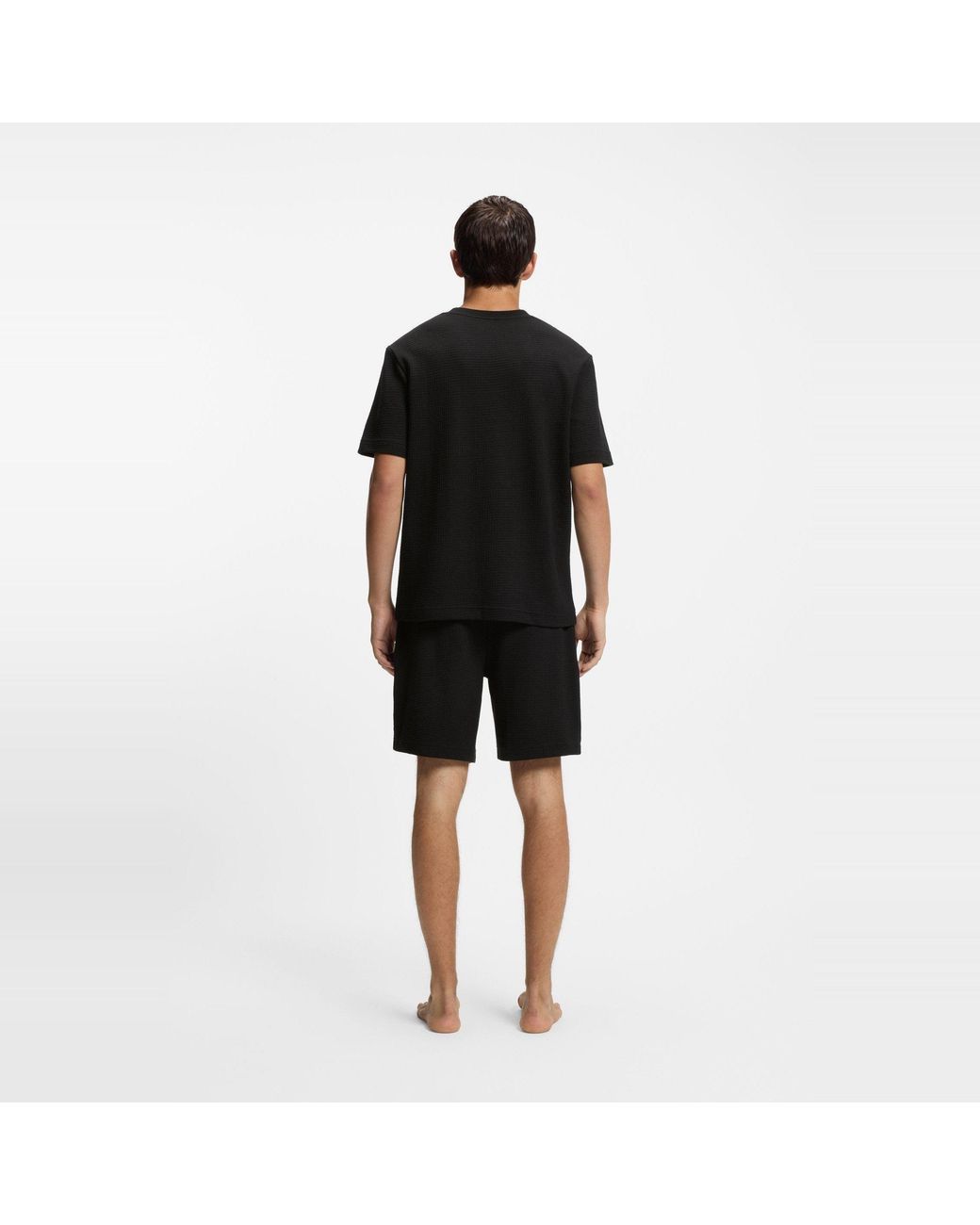 HUGO Black Austin T-Shirt 10267482 01 for men