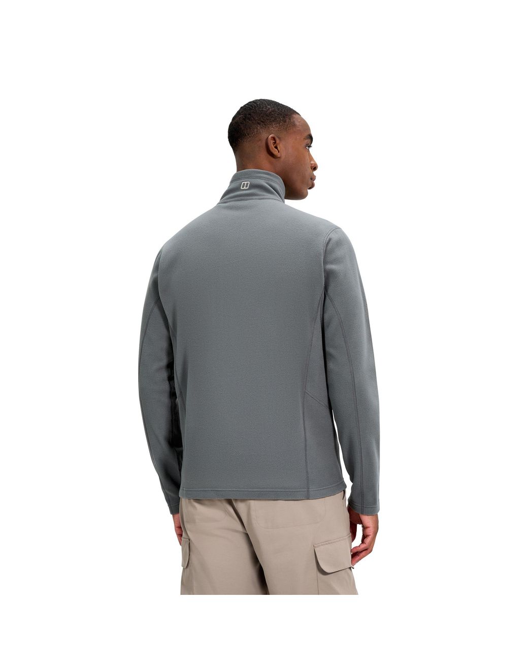 Berghaus Gray Prism Micro Half-Zip Fleece for men