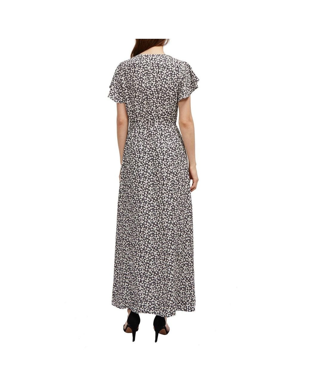 aubi floral maxi dress