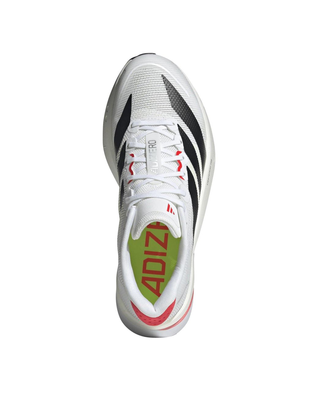 Adidas White Adizero Boston 13 Sneakers