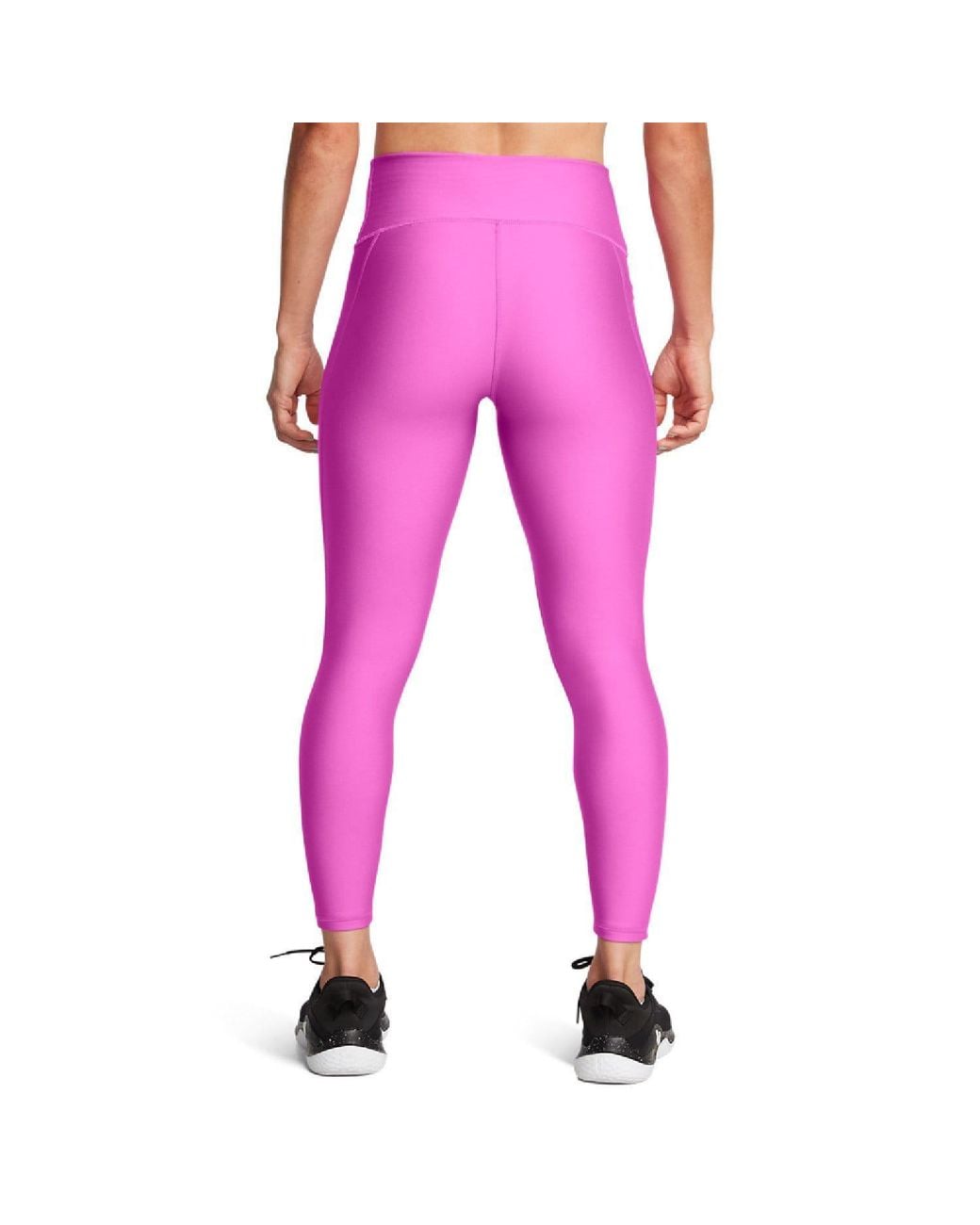 Under Armour Pink Tech High Rise Ankle Leggings
