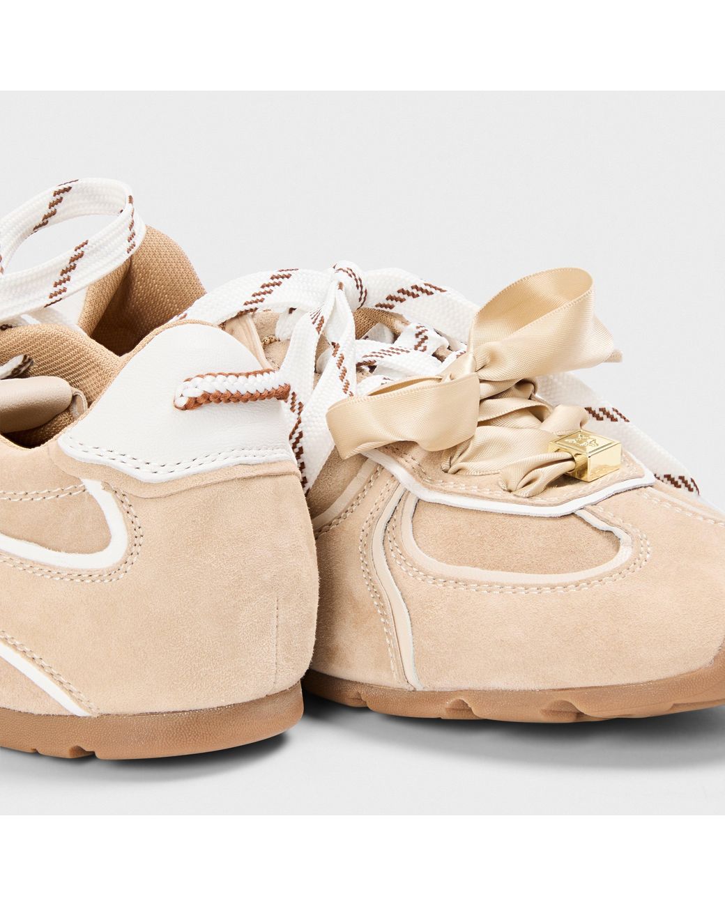 Naked Wolfe Natural Adored Low-Top Trainers